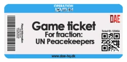 Operation Javelin - Ticket