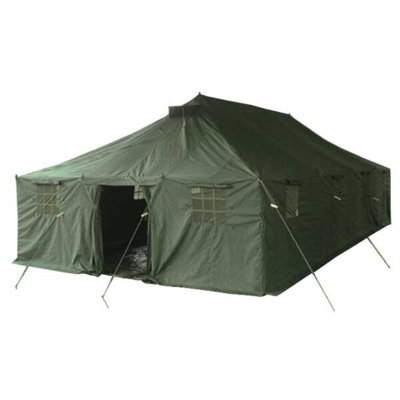 Rent a 12-person army tent
